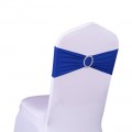 Noeud/Bandeau Bleu Roi pour housse de chaise