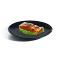 Assiette Evo Black Entrée/Fromage/Dessert Ronde 19cm