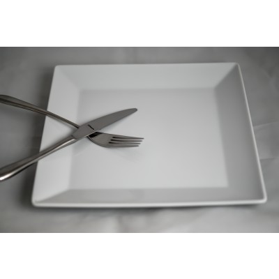 Assiette "Square" Plate 25cmx25cm