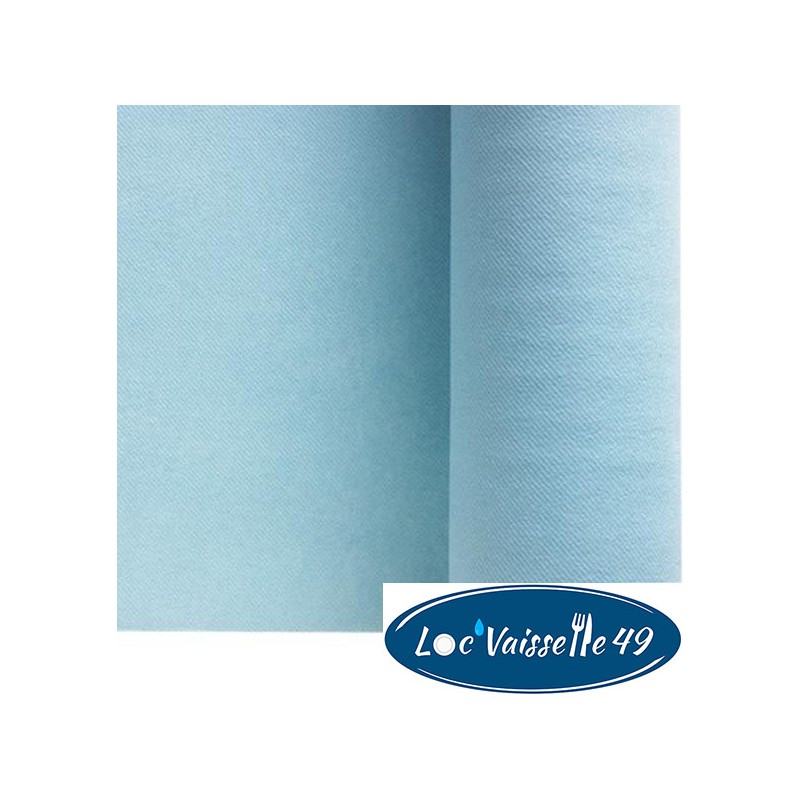Nappe Intissé 10M Bleu Clair "Papier Doux et épais"