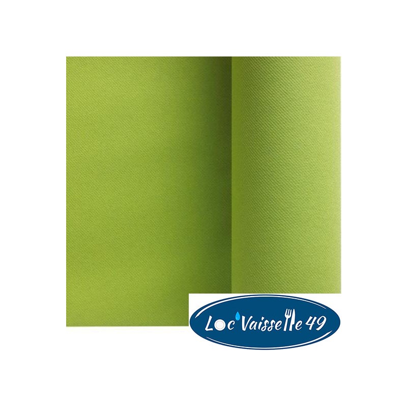 Nappe Intissé 10M Vert Kiwi "Papier Doux et épais"