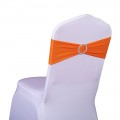 Noeud/Bandeau Orange pour housse de chaise