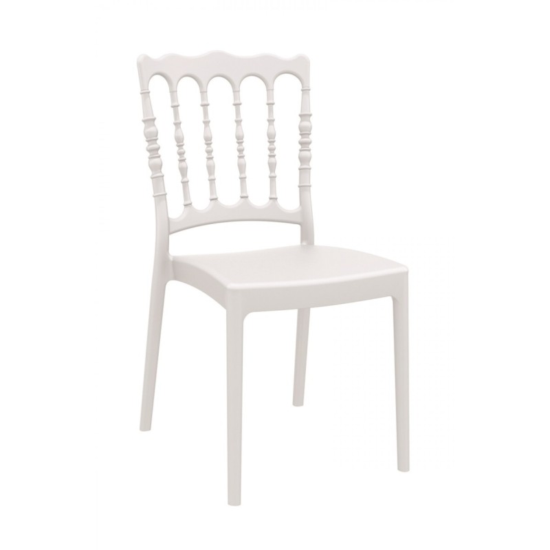 Chaise Garden Polypropylène Blanche