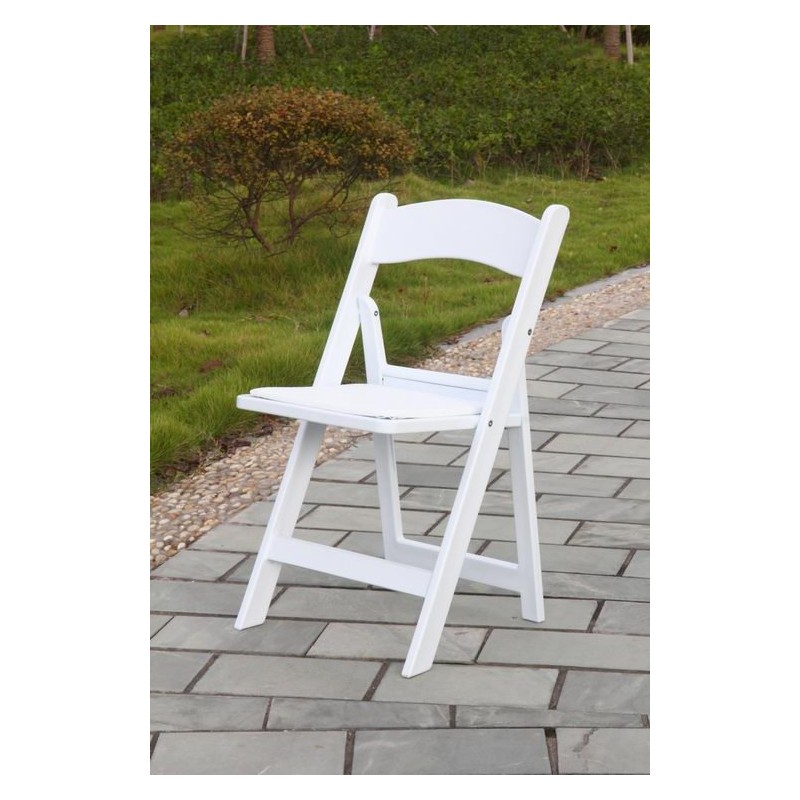 Chaise pliante Blanche Wedding