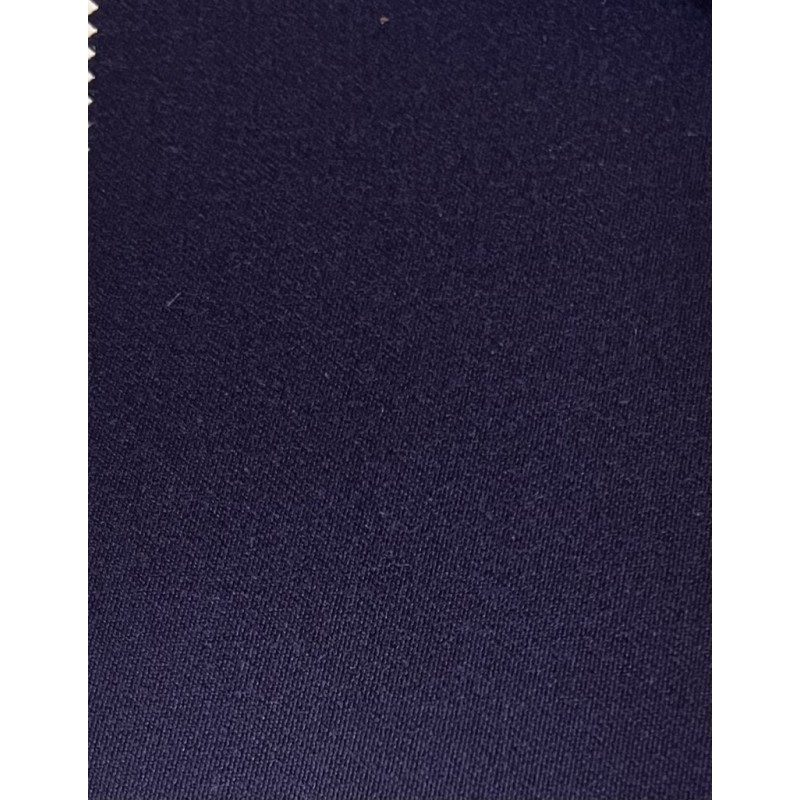 Serviette de table Bleu Marine 50x50cm Polycoton Coin Capuchon (C70) - 1ère Main