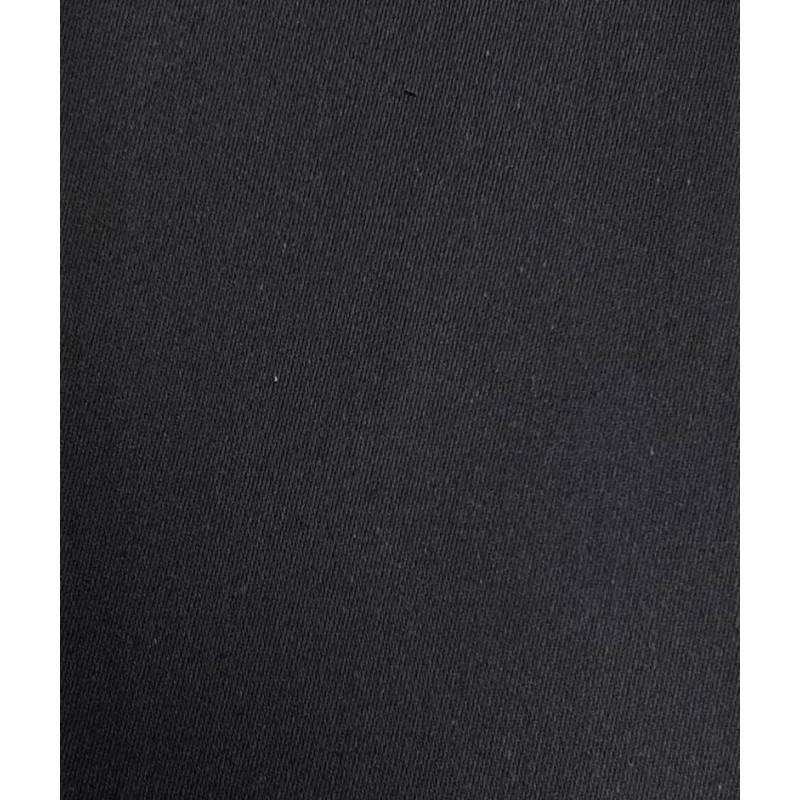 Serviette de table Noire 50x50cm Polycoton Coin Capuchon (C61) - 1ère Main