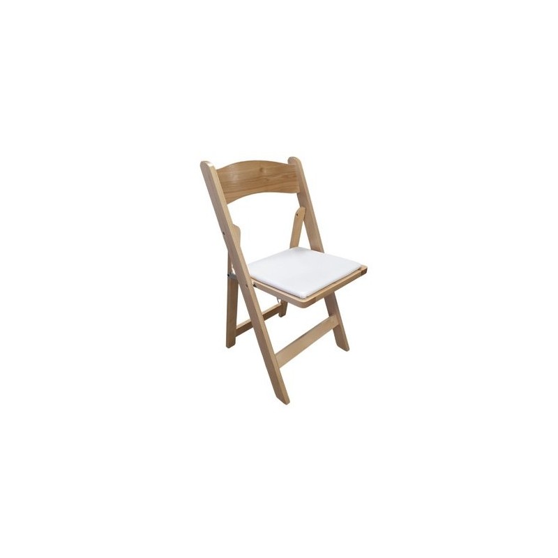 Chaise pliante Wedding Bois Naturel