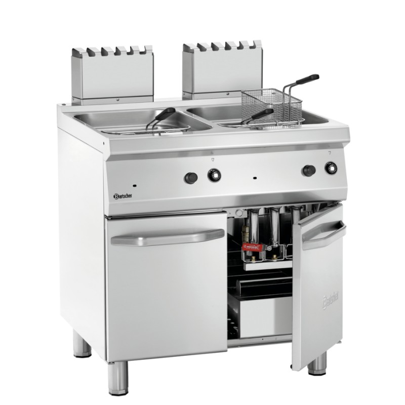 MAXI Friteuse à Gaz Double - 2x15L