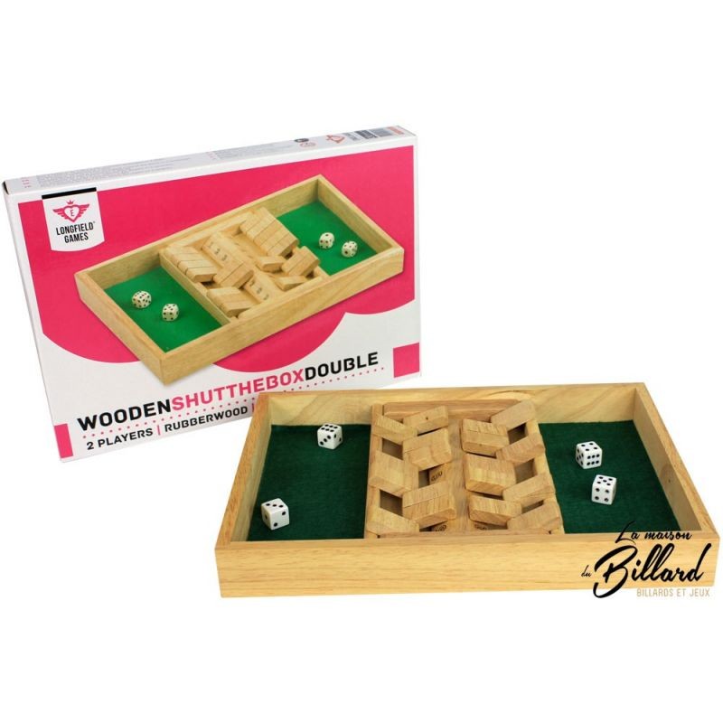 Fermez la boîte 2 joueurs, Shut the box