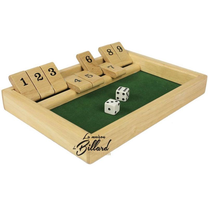 Fermez la boite de 9, Shut the box