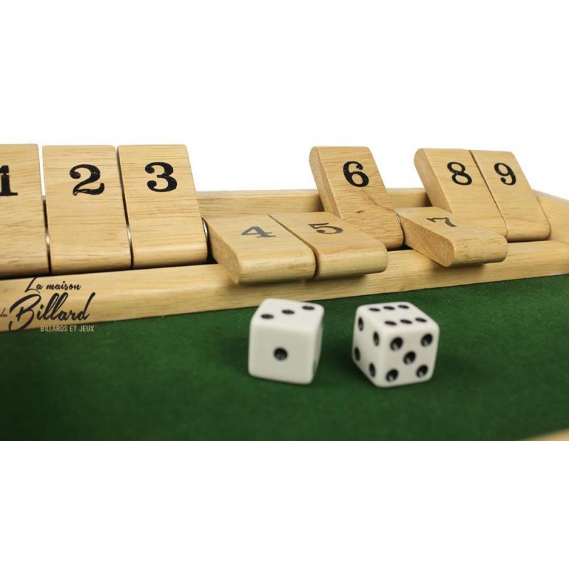 Fermez la boite de 9, Shut the box