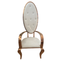 Trone Diana 1 Place Rose Gold - Blanc