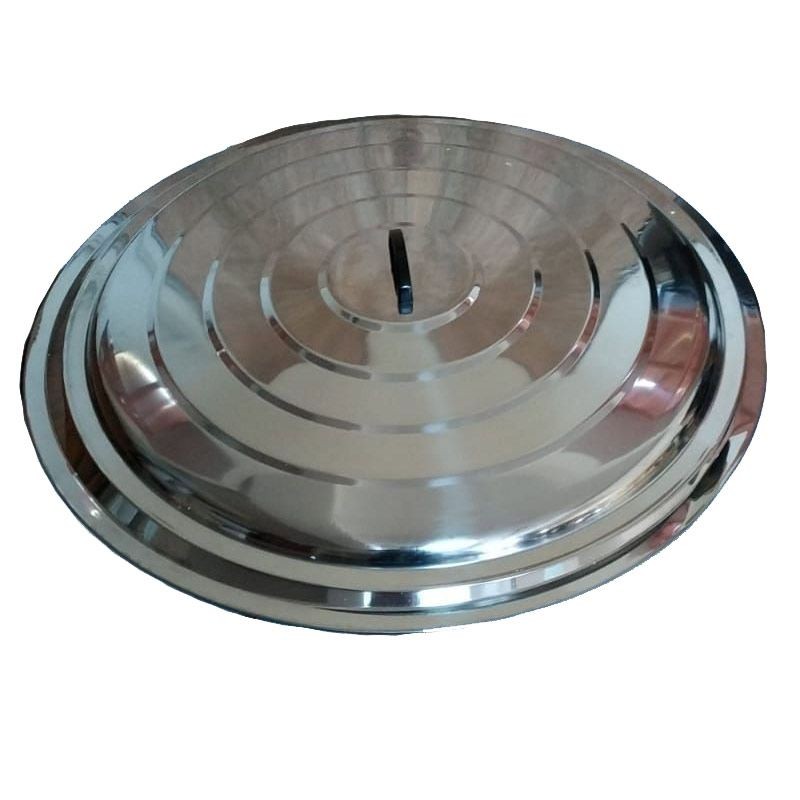 Couvercle 115cm inox pour poêles à paella 120 Parts