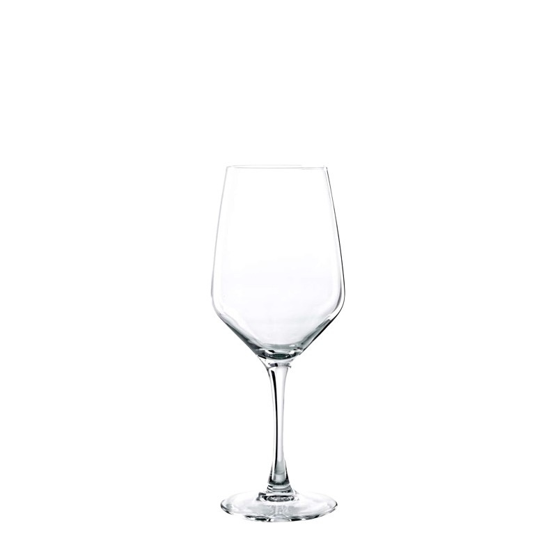 Verres à pied trempés PLATINE 25 cl