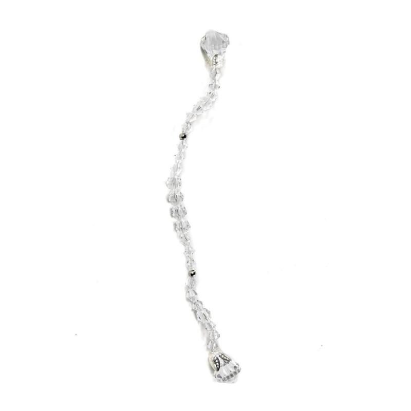 Rond de Serviette Cristal Argent