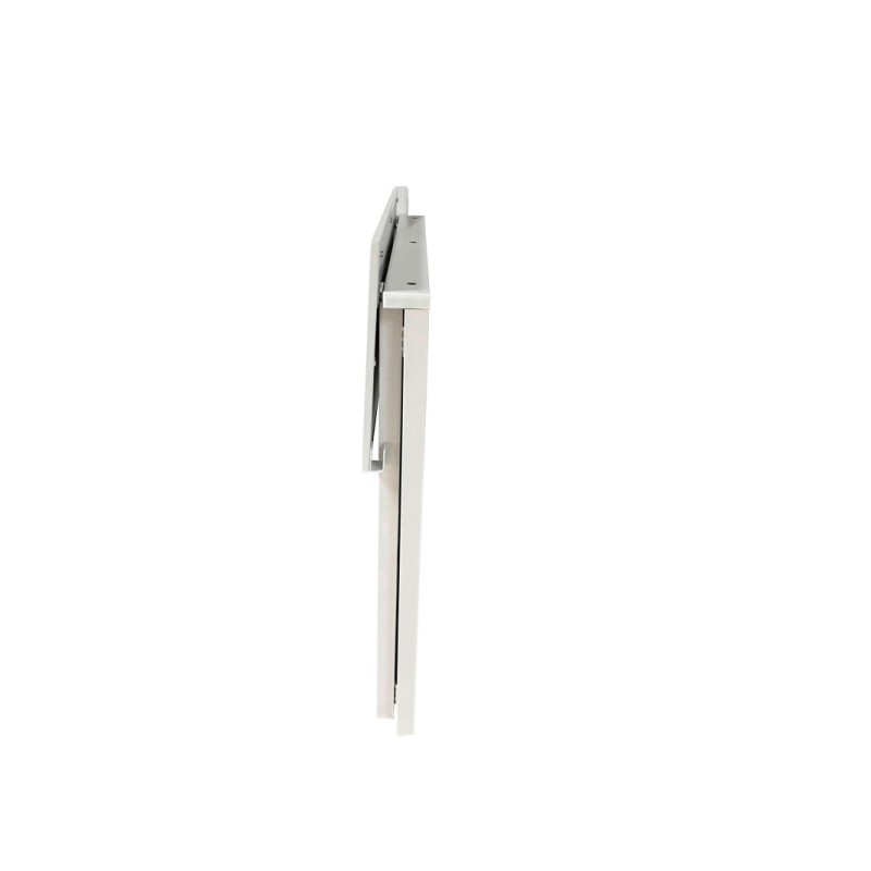 Banque d'Accueil Pliante en mélamine 1m x 1m x 40cm - Couleur Blanche