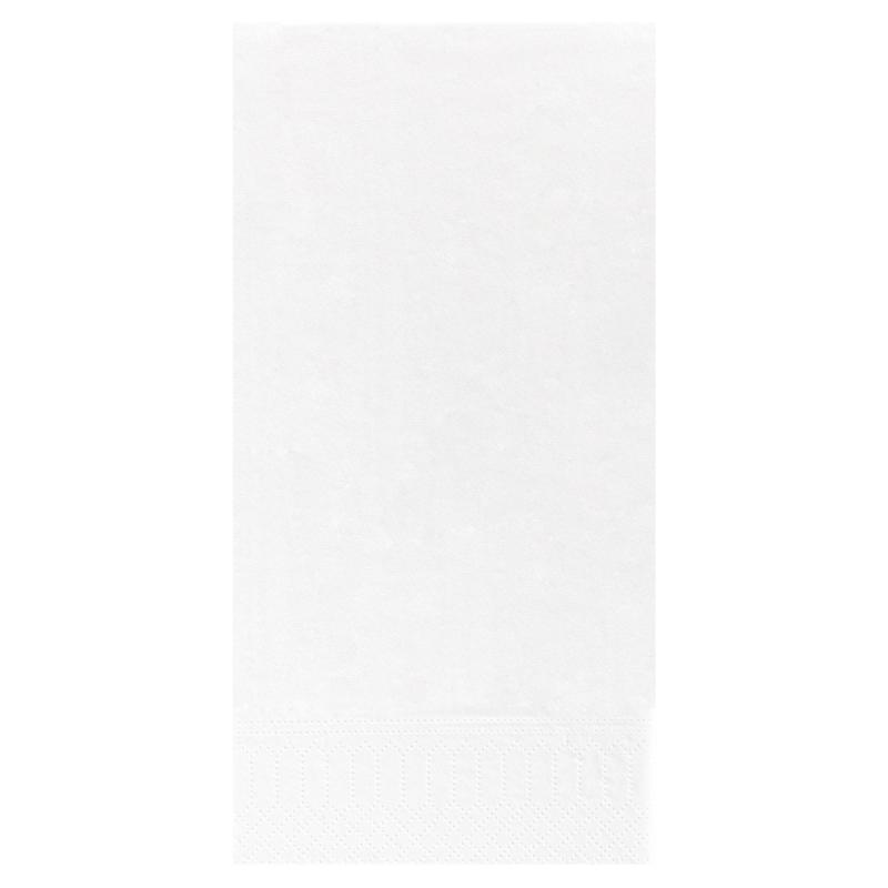SERVIETTE BLANCHE x100 en PAPIER 40CM - Pliage Lunch