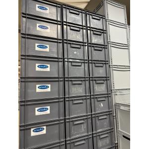 BAC GRIS Foncé 40x30x22cm DESTOCKAGE