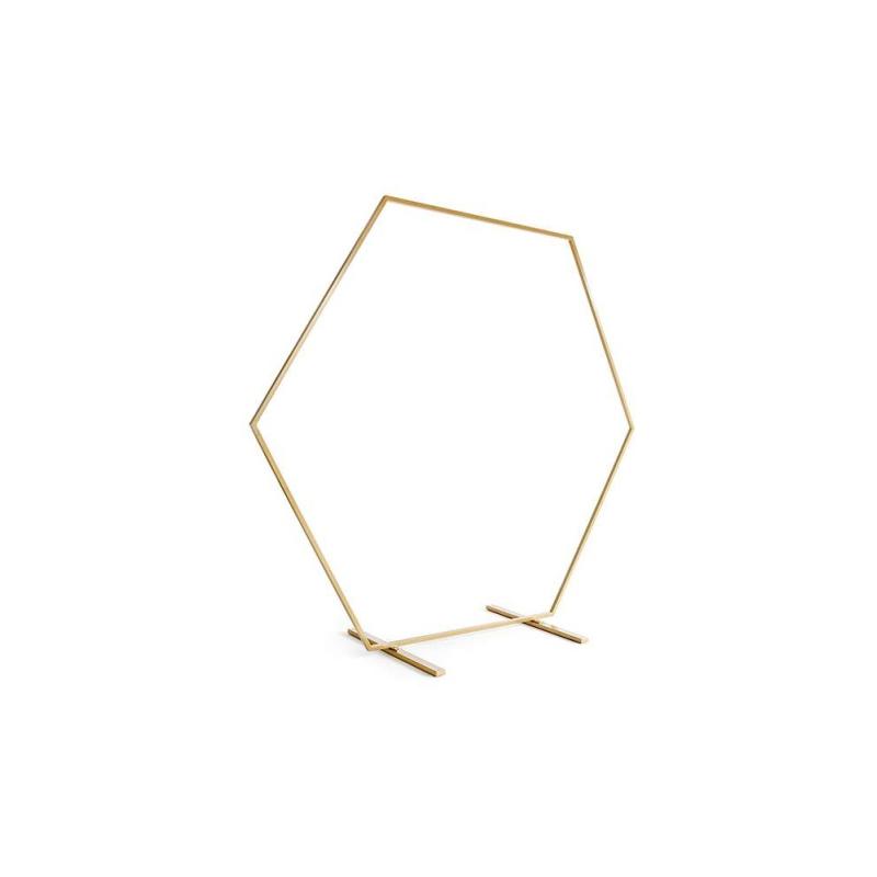 Arche BackDrop hexagonale or 2m20