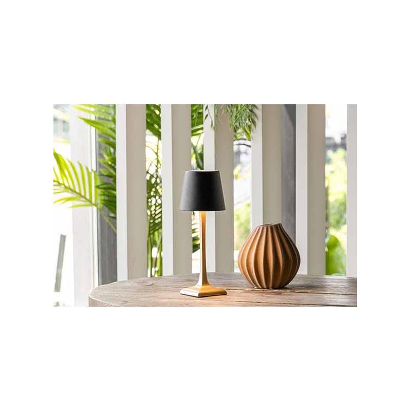 Lampe de Table Rome Ø10 cm Hauteur 26CM Led Blanc Chaud