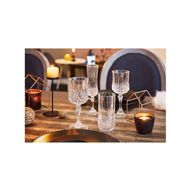 Flûte à Champagne Vintage "Longchamp" 12 CL par Cristal d'Arques