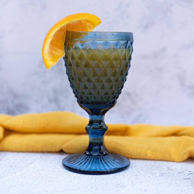 Verre à pied 20 CL Bleu - PRISMA