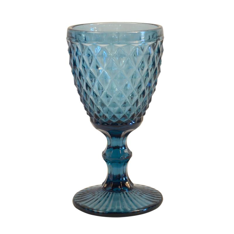 Verre à pied 20 CL Bleu - PRISMA