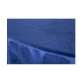 Nappe Ronde Velours Bleu Roi 280 cm