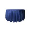 Nappe Ronde Velours Bleu Roi 280 cm