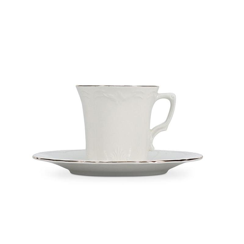 Tasse Rétro - Vintage Bord Doré 11cl