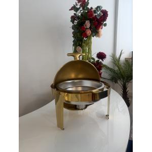 Chafing Dish OR/Doré Rond 6L