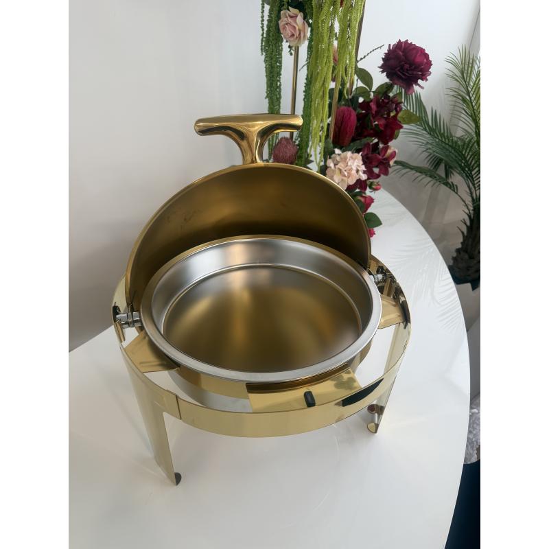 Chafing Dish OR/Doré Rond 6L