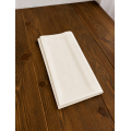 Serviette de table Beige/Ivoire 50x50cm Polycoton (C62)