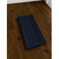 Serviette de table Bleu Marine 50x50cm Polycoton Coin Capuchon (C70)