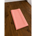 Serviette de table Rose 50x50cm Polycoton Coin Capuchon (C53)