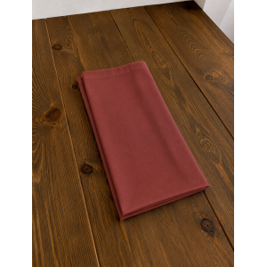 Serviette de table TerraCotta 50x50cm Polycoton Coin Capuchon (C55)