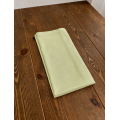 Serviette de table Vert Anis 50x50cm Polycoton Coin Capuchon (A20)
