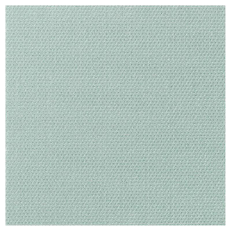 50 Serviettes Cocktail Ouate SAUGE (taille 20x20cm)