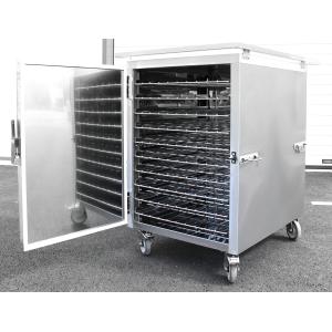 Etuve Electrique Ventliée 10 Niveaux (600x800mm) de 2 profondeur GN1/1 avec ses 10 grilles renforcées 3300 W, 220 V - MONO