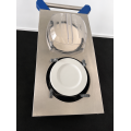 Chariot distributeur d'assiettes chauffant à niveau constant PRO (120 assiettes)