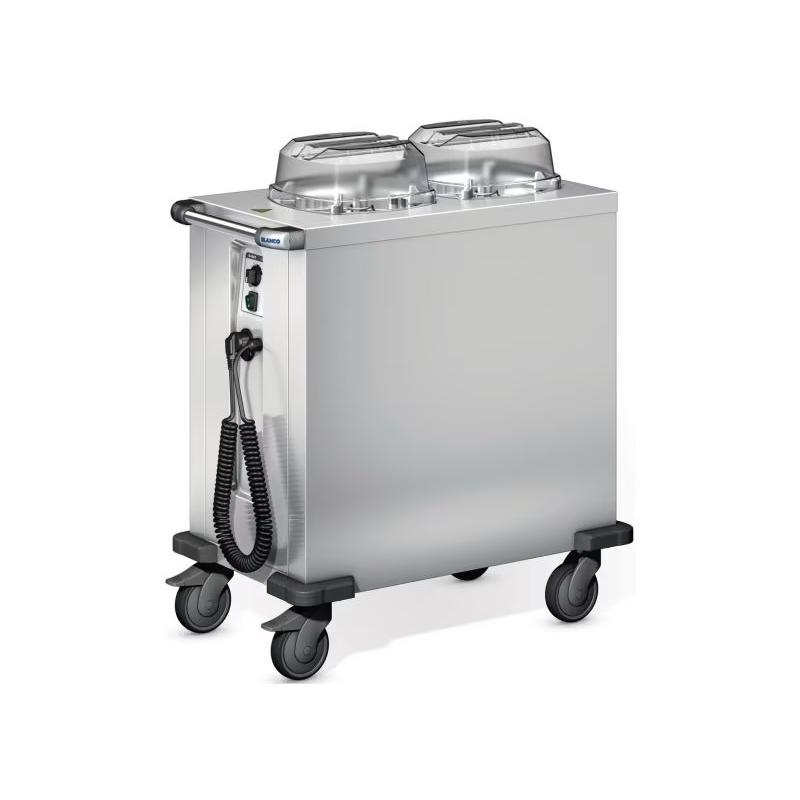 Distributeur / Chauffe Assiettes 120 assiettes 21-26 cm