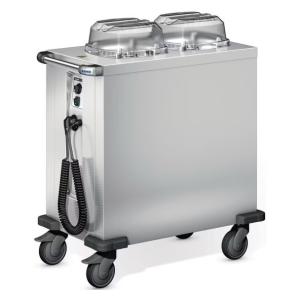 Distributeur / Chauffe Assiettes 120 assiettes 21-26 cm