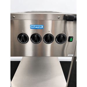 Chariot Bain-Marie (4 bains) sur roulette 2.8 KW
