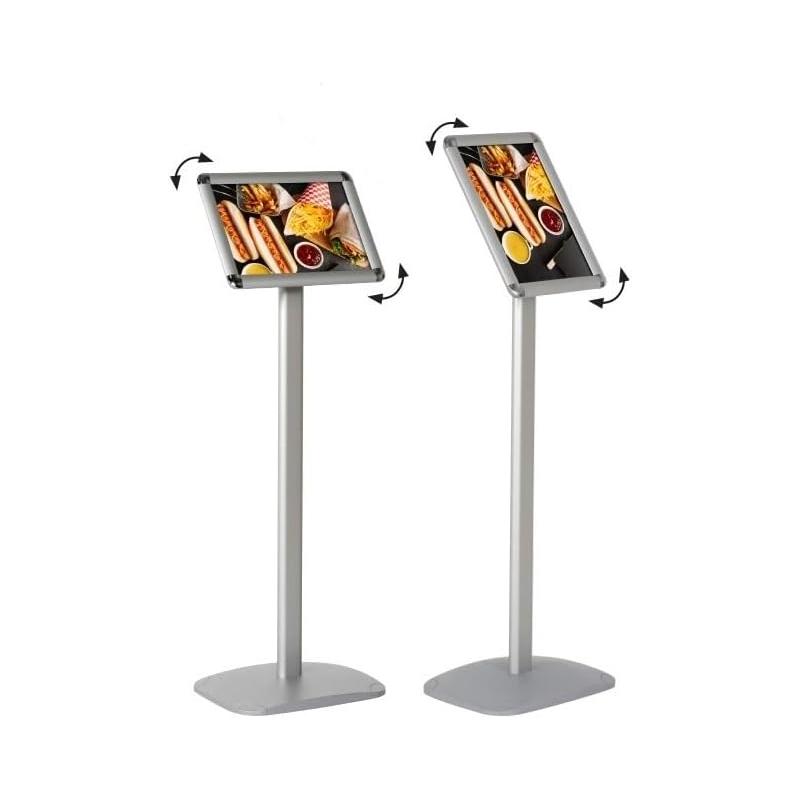 Support affiche A4 orientable paysage-portrait