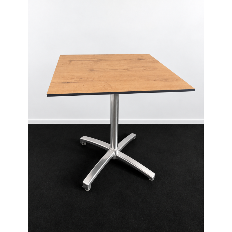 Table Terrasse / brasserie Chêne 70x70xh75cm
