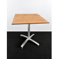 Table Terrasse / brasserie Chêne 70x70xh75cm