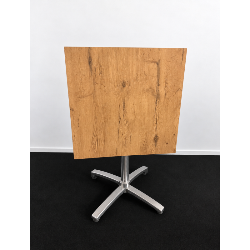 Table Terrasse / brasserie Chêne 70x70xh75cm