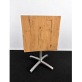 Table Terrasse / brasserie Chêne 70x70xh75cm